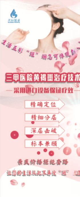 祛斑美容海报