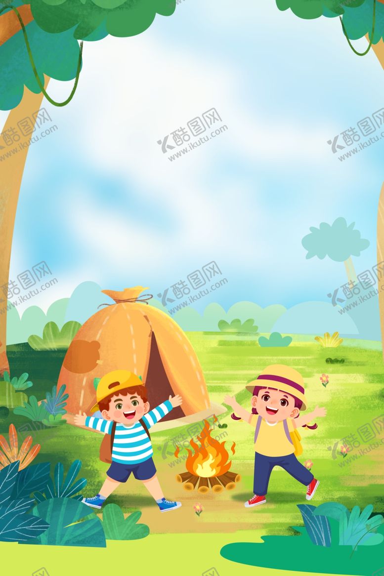 编号：16956604161205344234【酷图网】源文件下载-春游背景