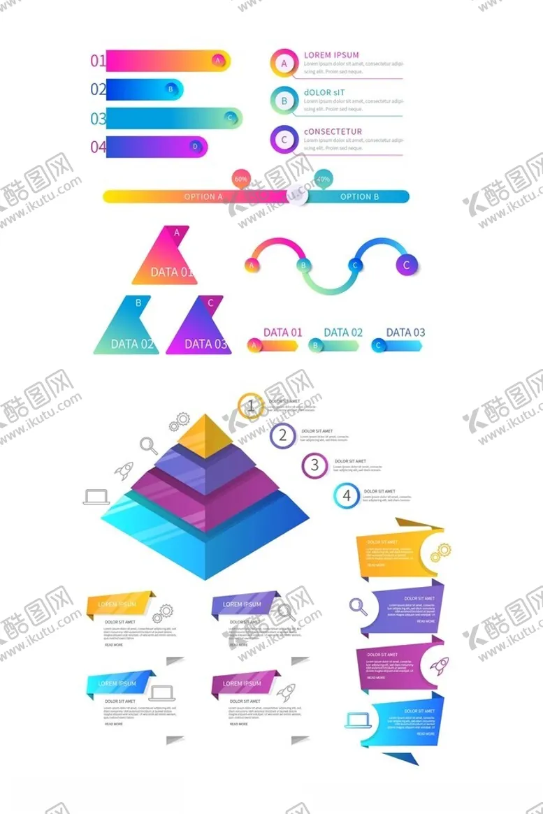 编号：18011105012156563641【酷图网】源文件下载-多彩数据图表集合