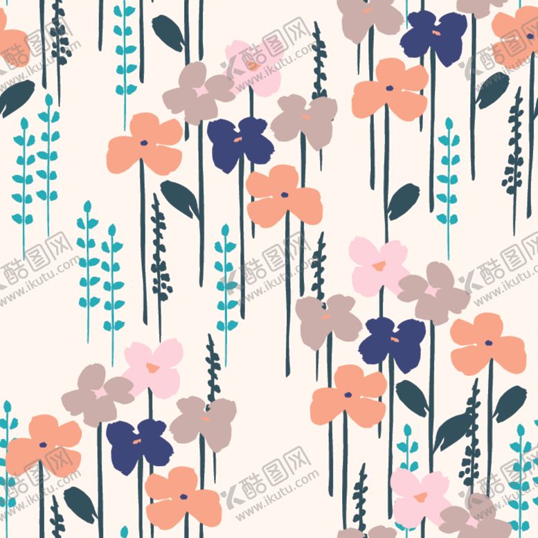 编号：38615609190513119303【酷图网】源文件下载-花卉树叶底纹