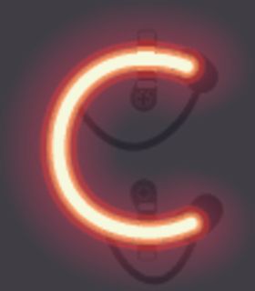 C字母纯净水logo