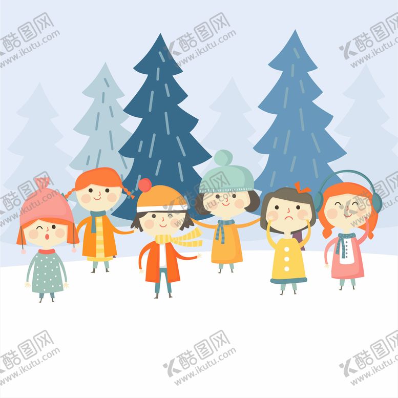 编号：45703809210724001345【酷图网】源文件下载-冬日儿童活动