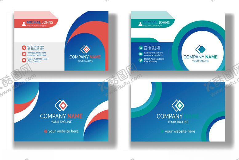 编号：28935404131601488306【酷图网】源文件下载-创意商务名片