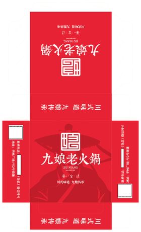 94国潮小酒馆盒抽展开图