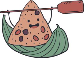 粽子糯米节日传统食物叶