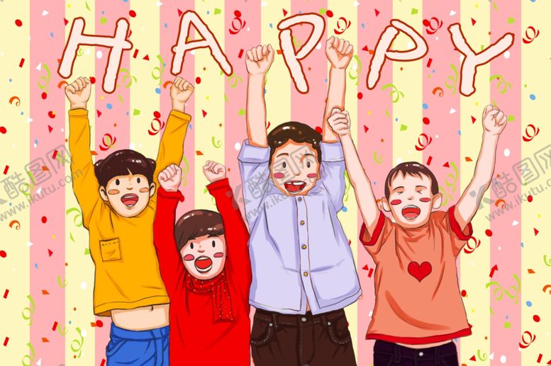 编号：77983404161848501993【酷图网】源文件下载-儿童节卡通插画
