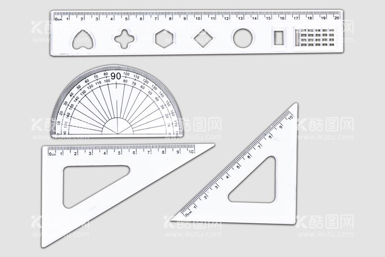 编号：61709309132201128365【酷图网】源文件下载-尺子套装三角尺文化用品