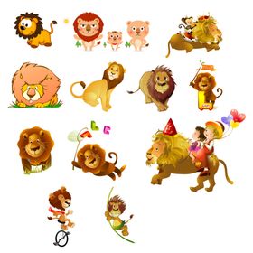 卡通狮子