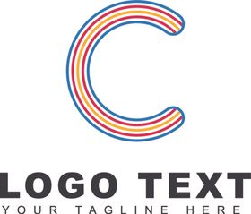 字母logo体个性图标E