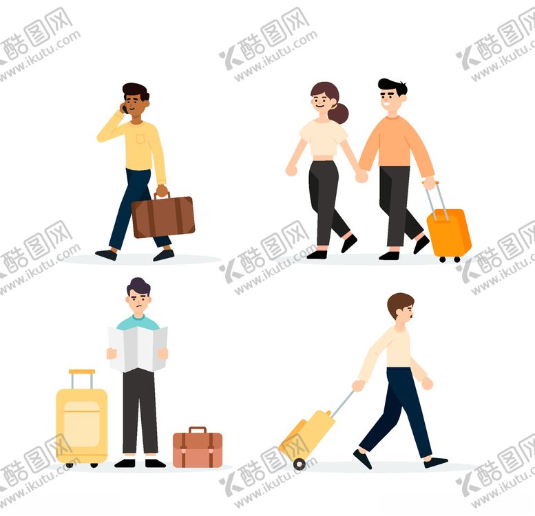 编号：79790305152348157731【酷图网】源文件下载-旅客游客