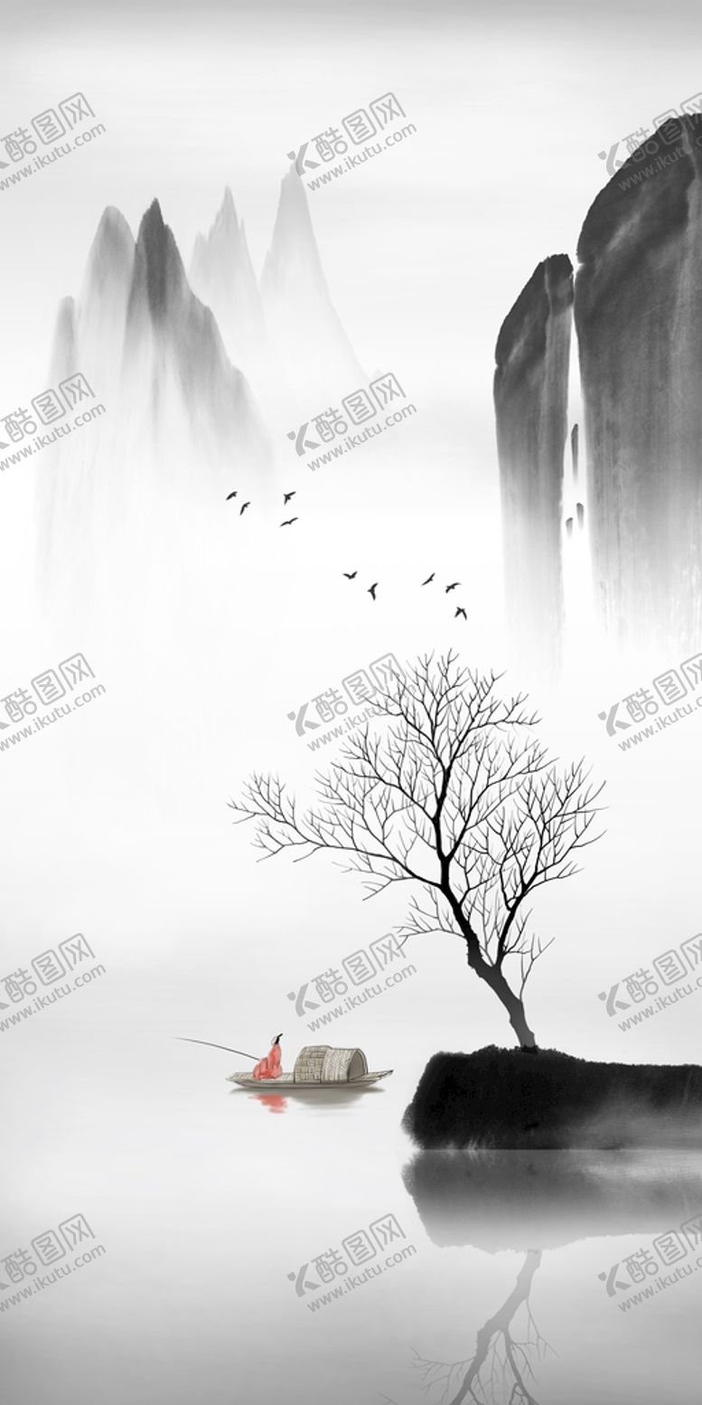 编号：22028202061942275421【酷图网】源文件下载-意境山水