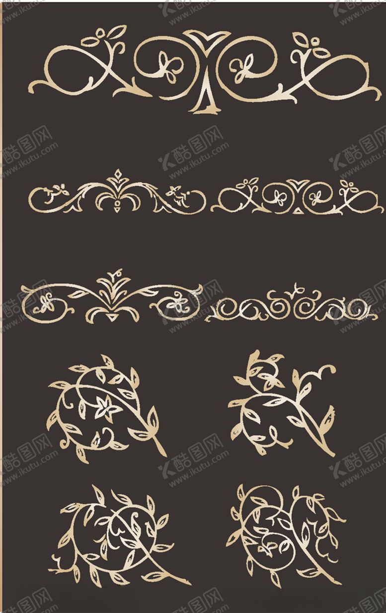 编号：93984710121254246521【酷图网】源文件下载-花边素材