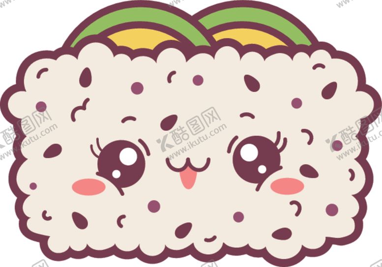 编号：18205709261040466249【酷图网】源文件下载-可爱食物