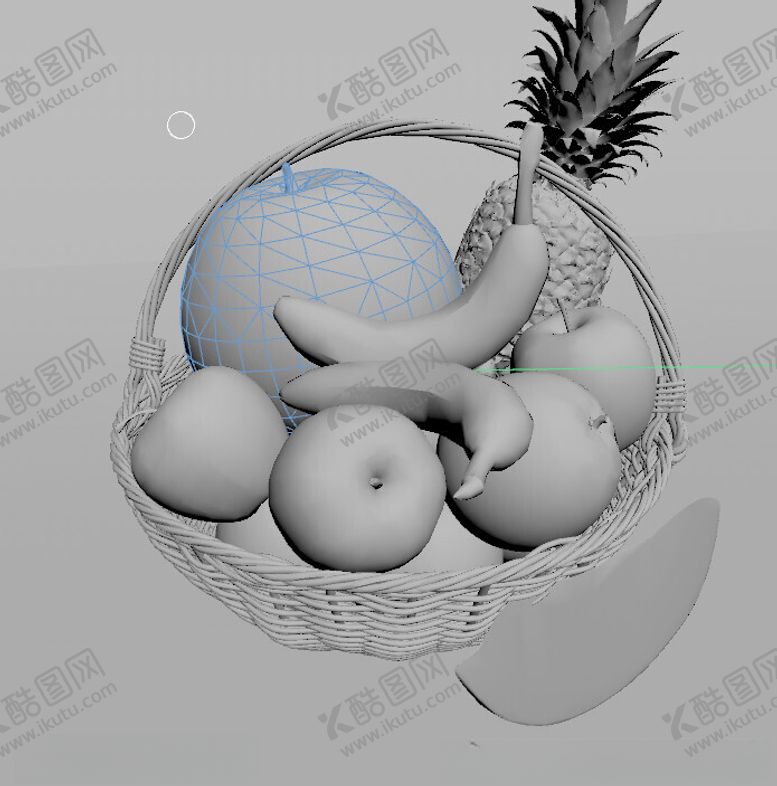 编号：10042902150933097722【酷图网】源文件下载-C4D模型水果