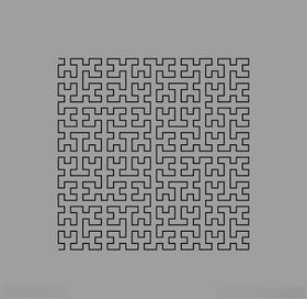 矢量设计素材数学皮亚诺曲线
