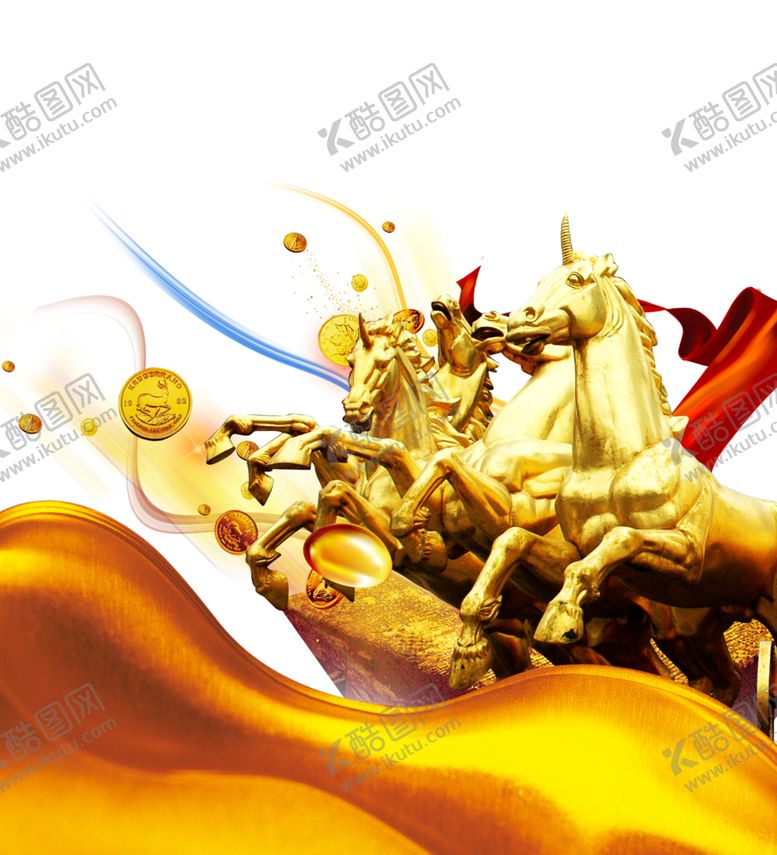 编号：26237207141311439670【酷图网】源文件下载-黄金马