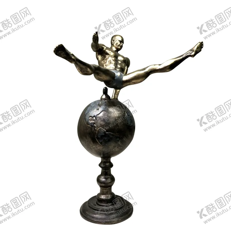 编号：75965704171422407211【酷图网】源文件下载-体操铜人