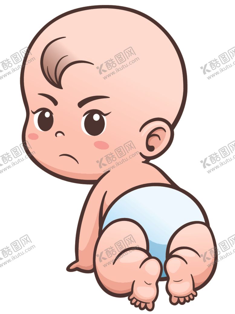 编号：83719202191118518664【酷图网】源文件下载-矢量可爱婴儿插画