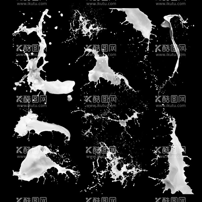 编号：54242211301810455276【酷图网】源文件下载-牛奶飞溅