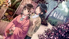 古风人物美女插画素材