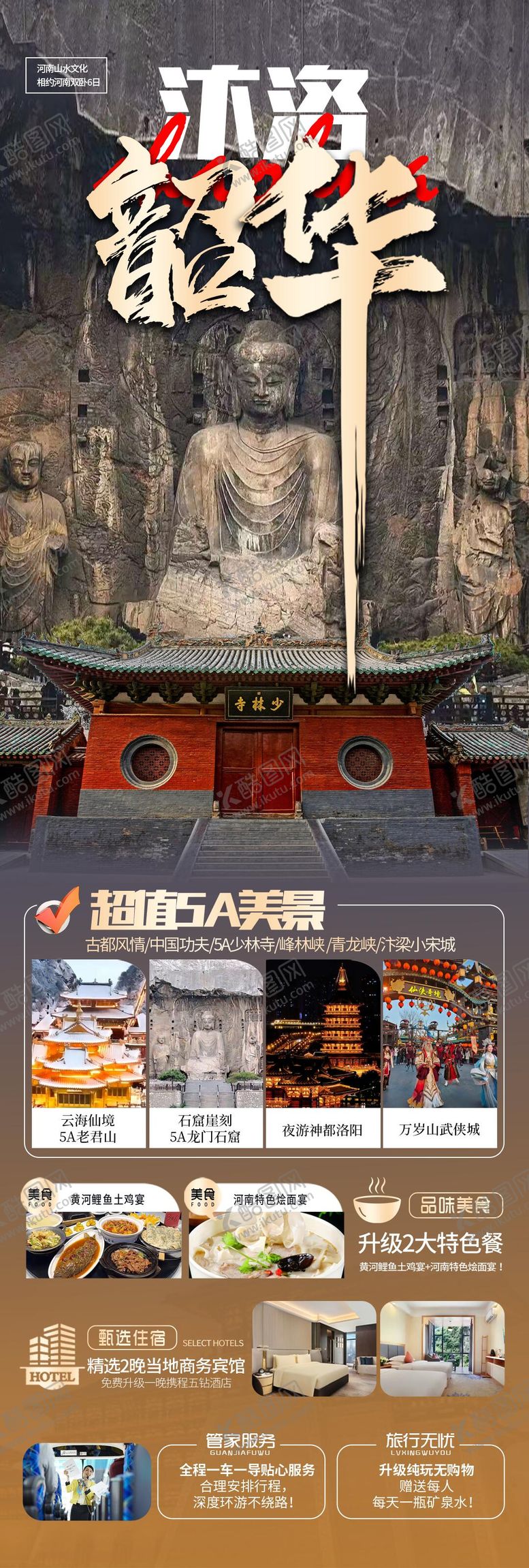 编号：35878605061605253775【酷图网】源文件下载-河南洛阳旅游长图