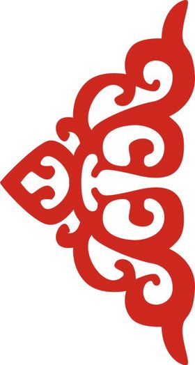 中国风中式窗花图案素材