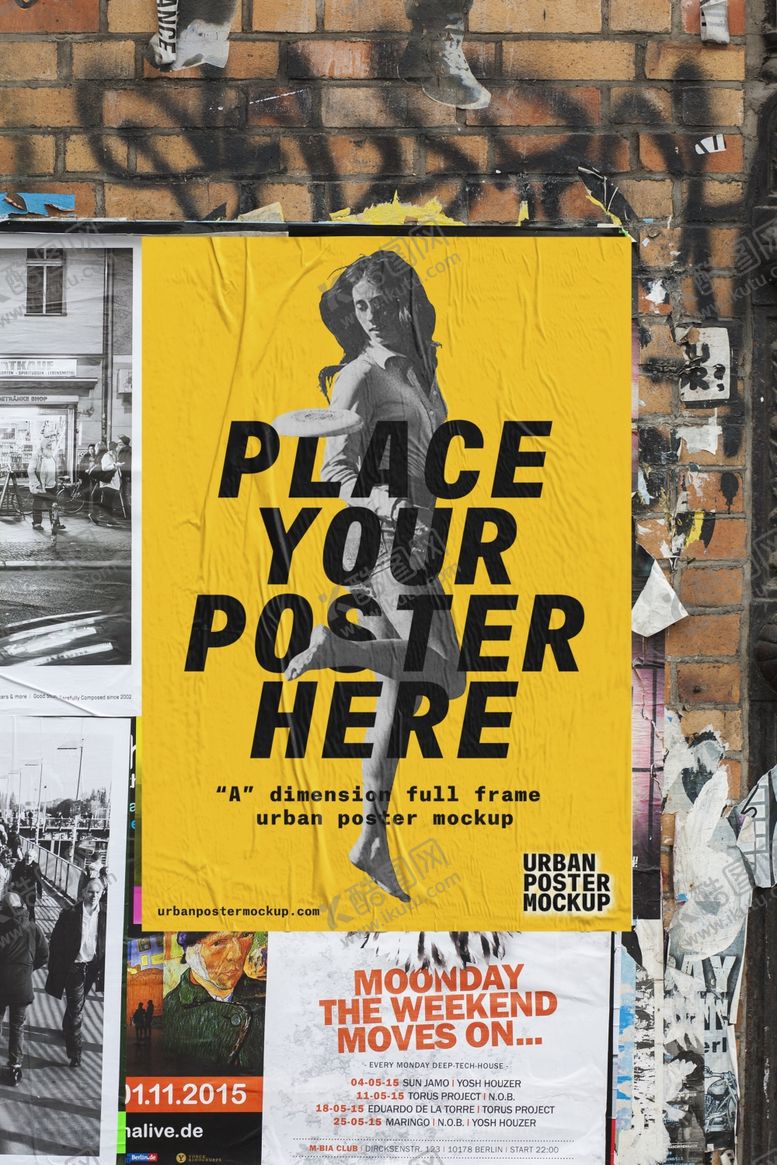 编号：47864010111146016851【酷图网】源文件下载-海报样机图片