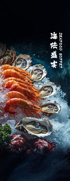 海鲜自助餐长图