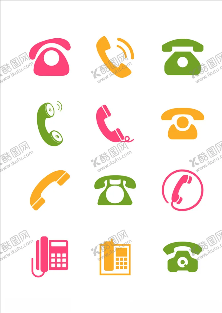 编号：85760804191453322246【酷图网】源文件下载-电话图标