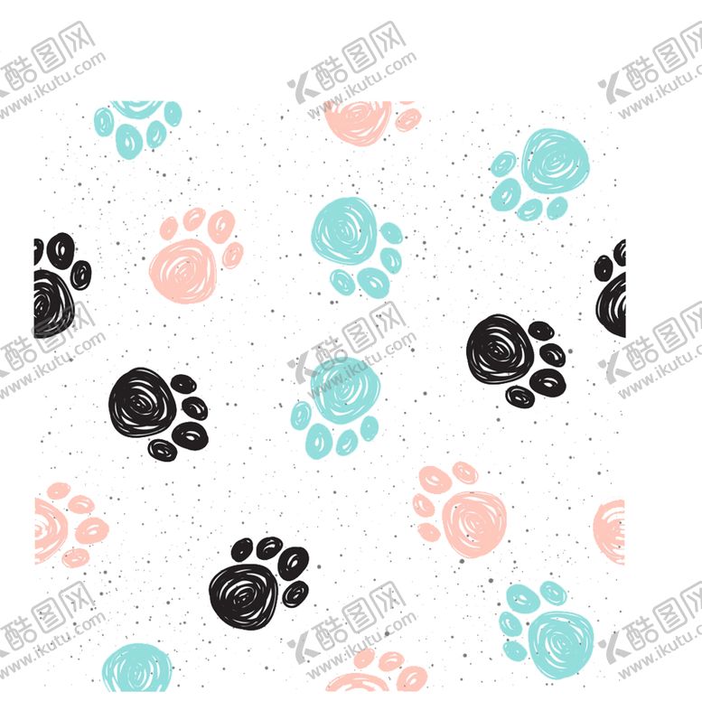 编号：84091110270408586746【酷图网】源文件下载-狗爪印