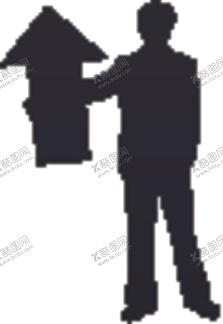 编号：67208005042141565223【酷图网】源文件下载-商业人物剪影