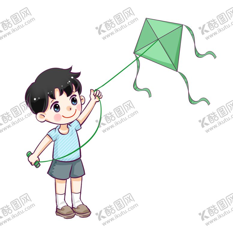 编号：75497002050203192801【酷图网】源文件下载-春天踏青放风筝