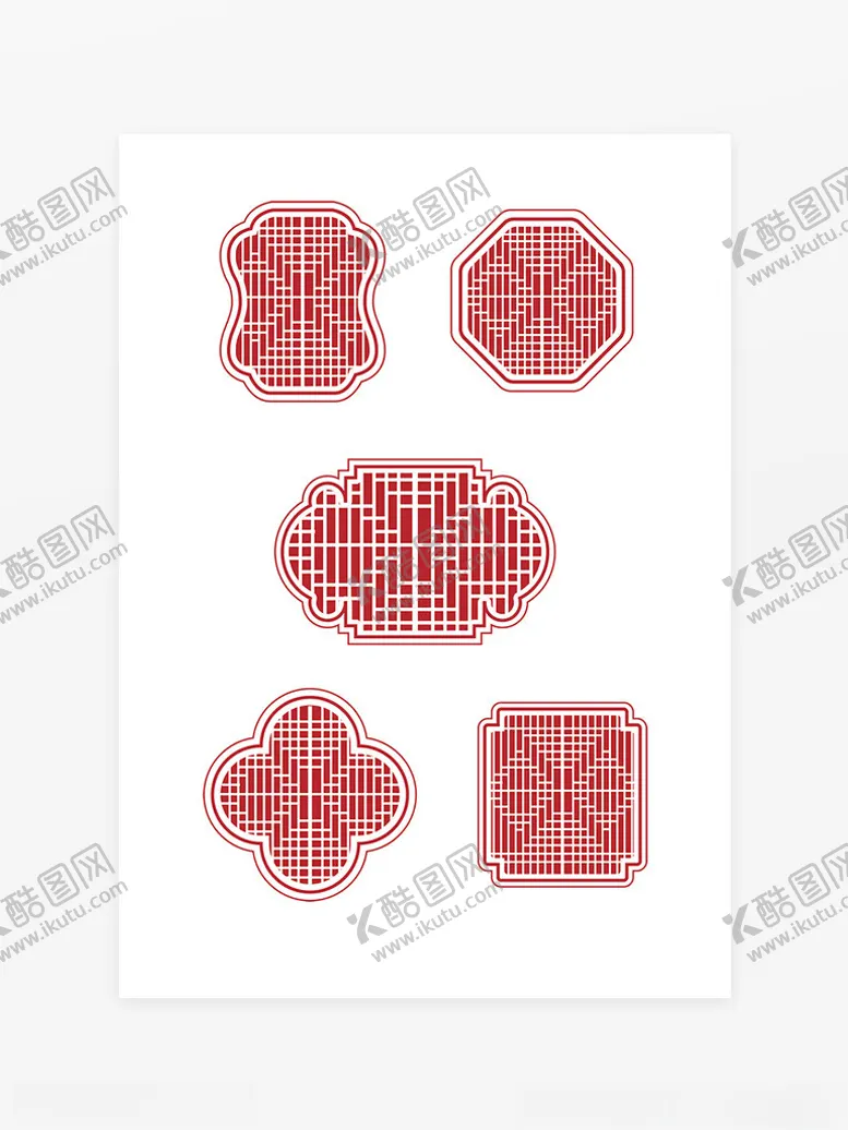 编号：36727603011138189512【酷图网】源文件下载-古典花窗