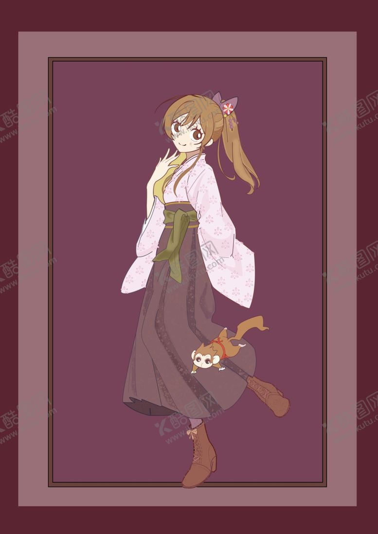 编号：93778807031636111539【酷图网】源文件下载-动漫少女