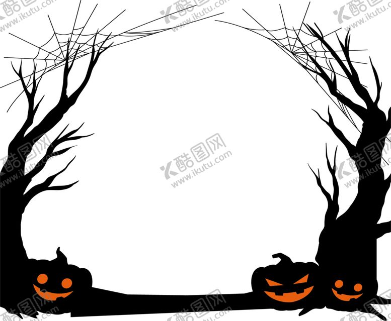 编号：20149104280614167316【酷图网】源文件下载-万圣节边框