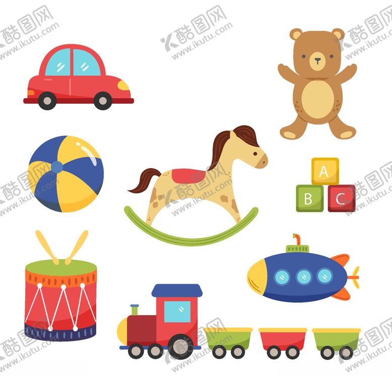 编号：65188910062046575575【酷图网】源文件下载-卡通玩具
