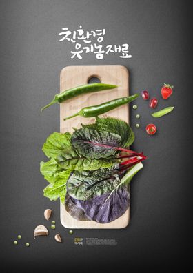 韩国美食创意海报
