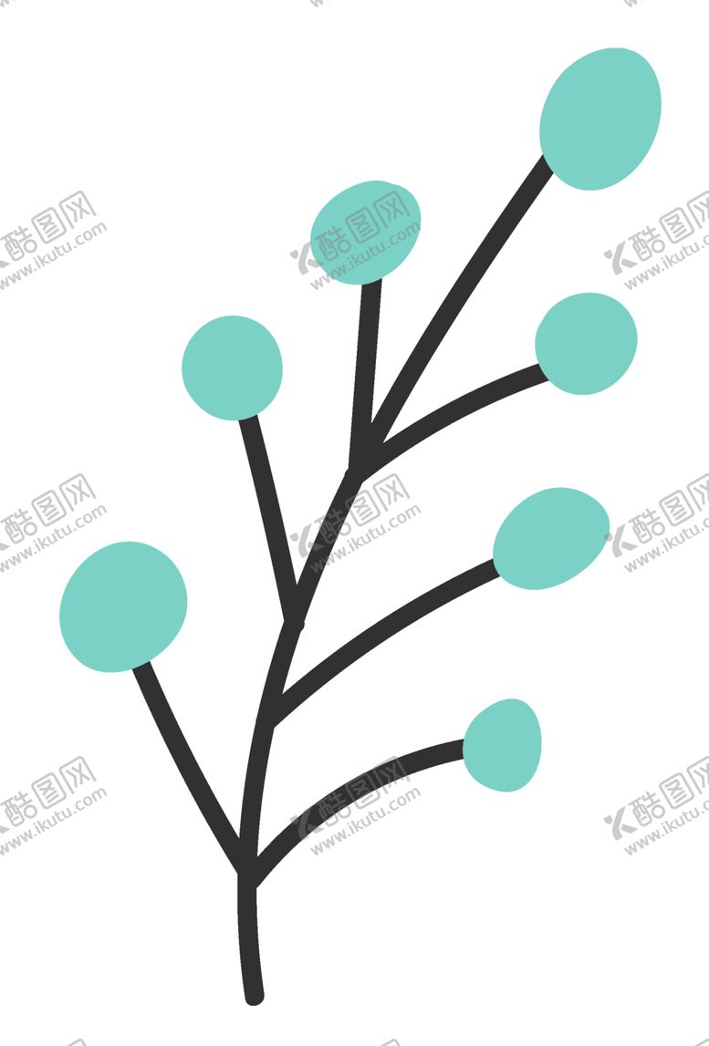 编号：84319010012227249555【酷图网】源文件下载-手绘植物叶片