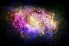 创意星空合成海报图片浪漫炫酷光效科幻间