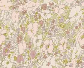 大牌复古花卉图案