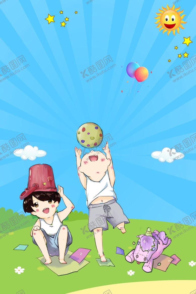 编号：16700907131552377174【酷图网】源文件下载-儿童节素材