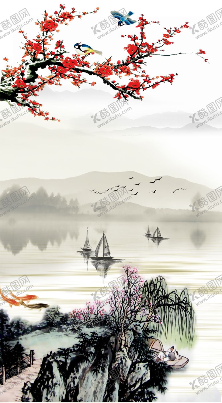 编号：28042310050351206490【酷图网】源文件下载-山水玄关