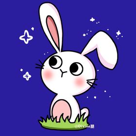卡通小白兔