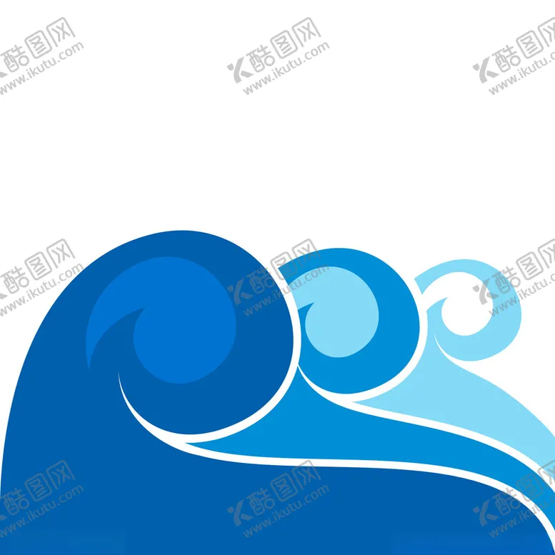编号：27887902141440129780【酷图网】源文件下载-海浪创意图形标志设计