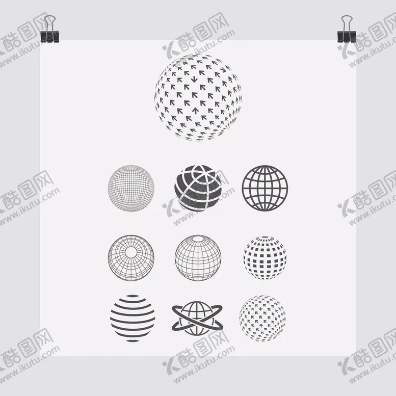 编号：86345502231735398071【酷图网】源文件下载-立体科技球形logo图片