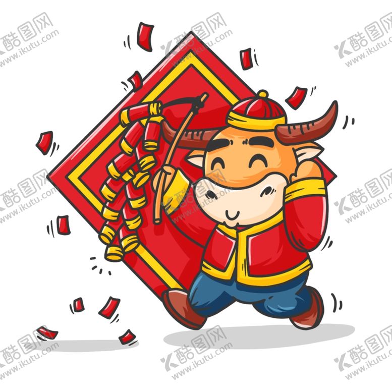 编号：19420005190606449340【酷图网】源文件下载-牛年