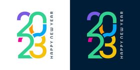 2023年字体新数创意