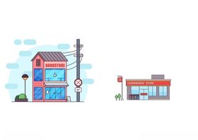 学校展板风景设计