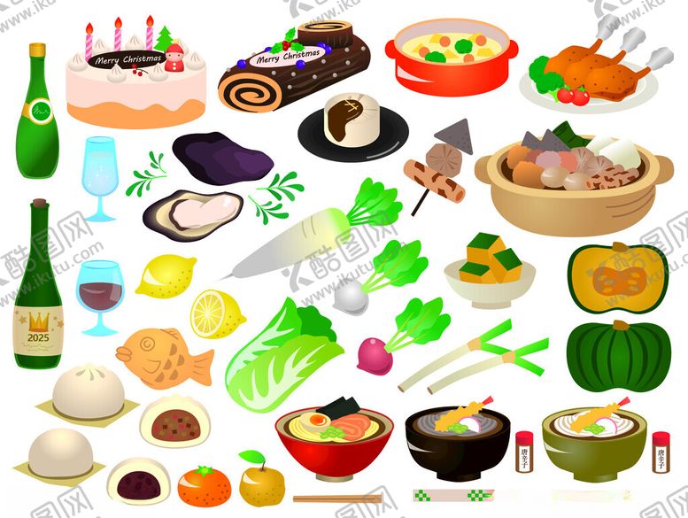 编号：61498712181800185354【酷图网】源文件下载-冬季食物