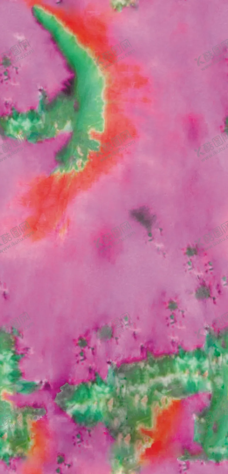 编号：52303109221131481463【酷图网】源文件下载-扎染数码印花圆圈彩色扎染